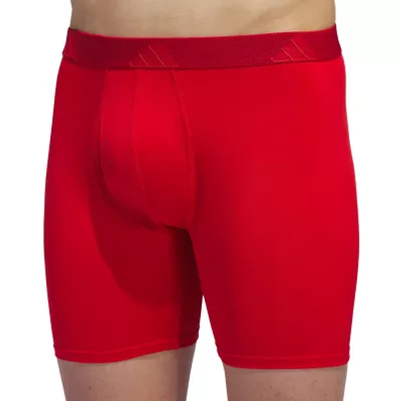 adidas Performance Microfiber Mens 3 Pack Boxer Briefs 5158584