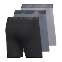 adidas Performance Microfiber Mens 3 Pack Boxer Briefs 5158584