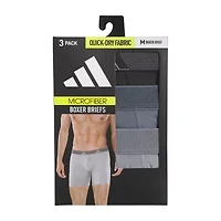 adidas Performance Microfiber Mens 3 Pack Boxer Briefs 5158584