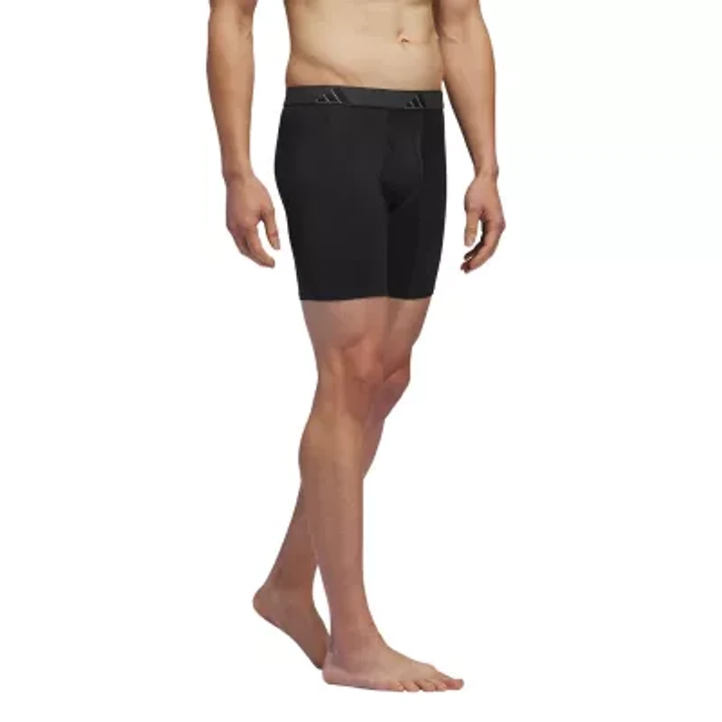 adidas Performance Microfiber Mens 3 Pack Boxer Briefs 5158584