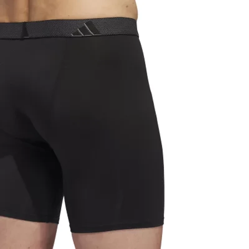 adidas Performance Microfiber Mens 3 Pack Boxer Briefs 5158584
