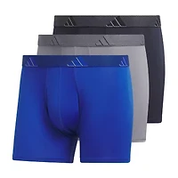 adidas Performance Microfiber Mens 3 Pack Comfort Waistband Trunks 5158586