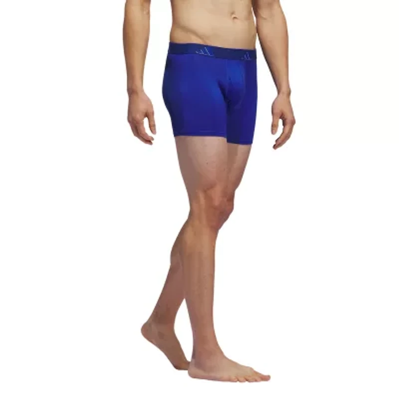 adidas Performance Microfiber Mens 3 Pack Comfort Waistband Trunks 5158586