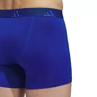 adidas Performance Microfiber Mens 3 Pack Comfort Waistband Trunks 5158586