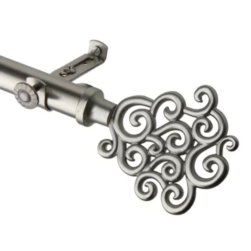 Rod Desyne Tidal 13/16" Adjustable Curtain