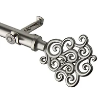 Rod Desyne Tidal 13/16" Adjustable Curtain