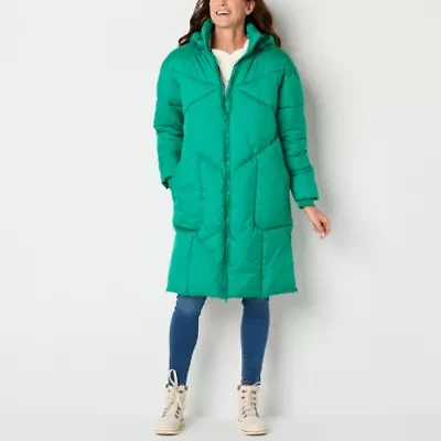 St. John's Bay Womens Heavyweight Puffer Jacket