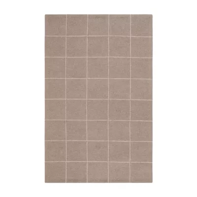 Martha Stewart Alice Geometric Hand Tufted 36" X 60" Indoor Rectangular Accent Rug"