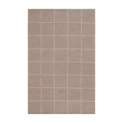 Martha Stewart Alice Geometric Hand Tufted 36" X 60" Indoor Rectangular Accent Rug"