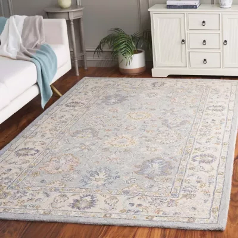 Martha Stewart Cassius Floral Hand Tufted 36" X 60" Indoor Rectangular Accent Rug"