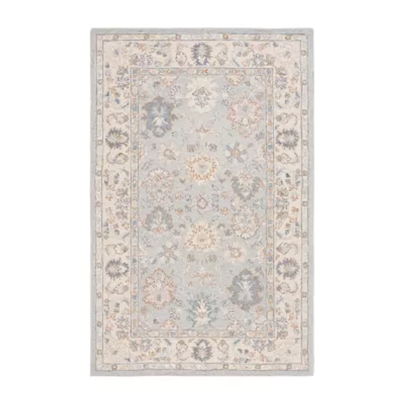 Martha Stewart Cassius Floral Hand Tufted Indoor Rectangular Area Rug