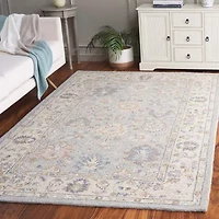 Martha Stewart Cassius Floral Hand Tufted Indoor Rectangular Area Rug