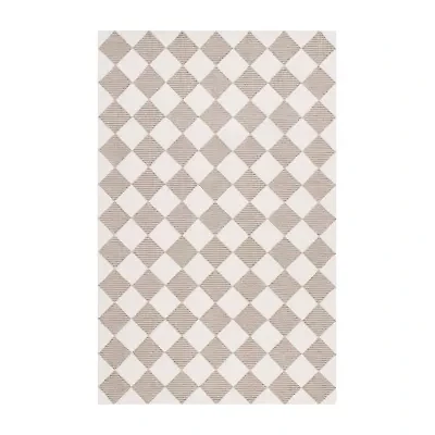 Martha Stewart Jackie Geometric Hand Tufted 36" X 60" Indoor Rectangular Accent Rug"
