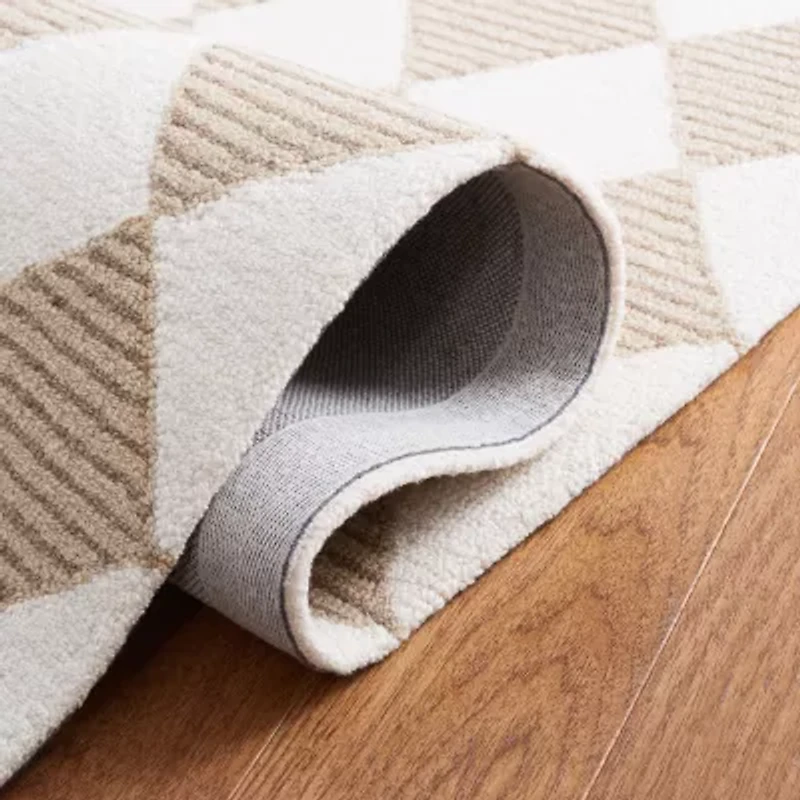 Martha Stewart Jackie Geometric Hand Tufted 36" X 60" Indoor Rectangular Accent Rug"