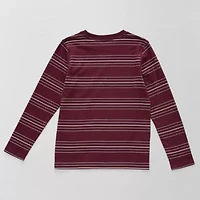 Thereabouts Little & Big Kid Boys Crew Neck Long Sleeve T-Shirt