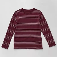 Thereabouts Little & Big Kid Boys Crew Neck Long Sleeve T-Shirt