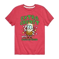 Little & Big Kid Boys Crew Neck Short Sleeve Regular Fit Captain Underpants Graphic T-Shirt