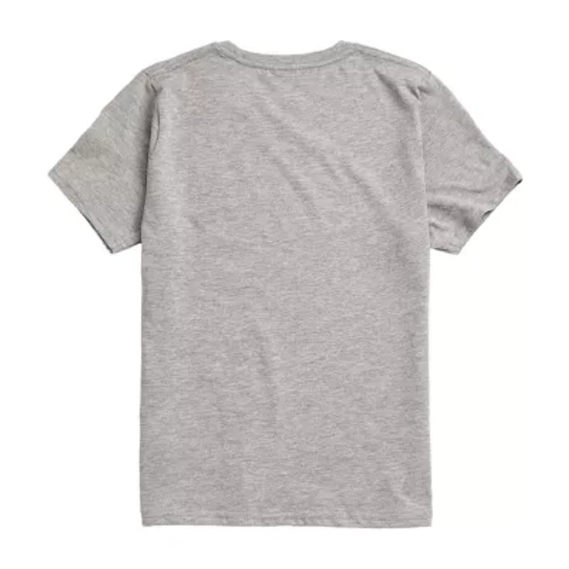 Little & Big Kid Boys Crew Neck Short Sleeve Regular Fit Graphic T-Shirt