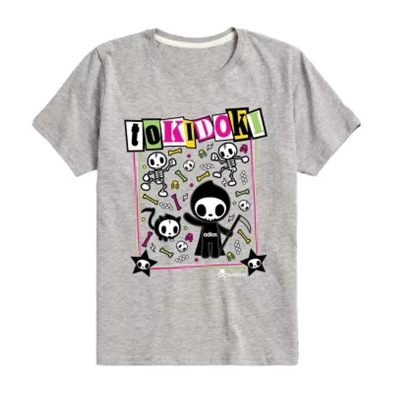 Little & Big Kid Boys Crew Neck Short Sleeve Regular Fit Graphic T-Shirt