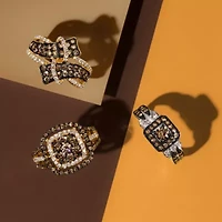 Le Vian® Ring featuring 3/4 CT. Chocolate Diamonds® 1 3/8 Nude Diamonds™ set 14K Strawberry, Honey, or Vanilla Gold®