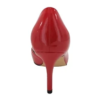 Pop Avienna Womens Pointed Closed Toe Cone Heel Pumps
