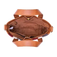 Frye and Co. Striped Mini Tote Bag