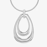 Liz Claiborne Pendant Necklace & Drop Earring Womens 2-pc. Jewelry Set