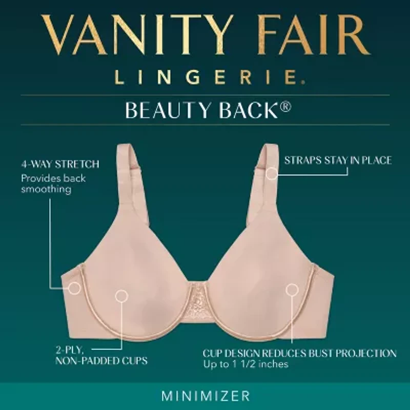 Vanity Fair® Beauty Back™  Full Figure Underwire Minimizer Bra- 76080