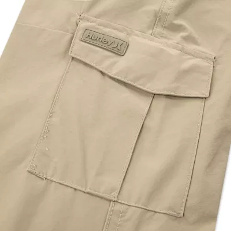 Hurley Big Kid Boys Adjustable Waist Straight Cargo Pant