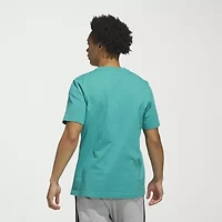 adidas Mens Crew Neck Short Sleeve Regular Fit Graphic T-Shirt