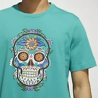 adidas Mens Crew Neck Short Sleeve Regular Fit Graphic T-Shirt