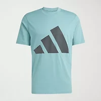 adidas Essential Mens Crew Neck Short Sleeve Big and Tall Graphic T-Shirt