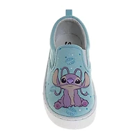Josmo Disney Stitch Unisex Round Closed Toe Slip-On Shoe