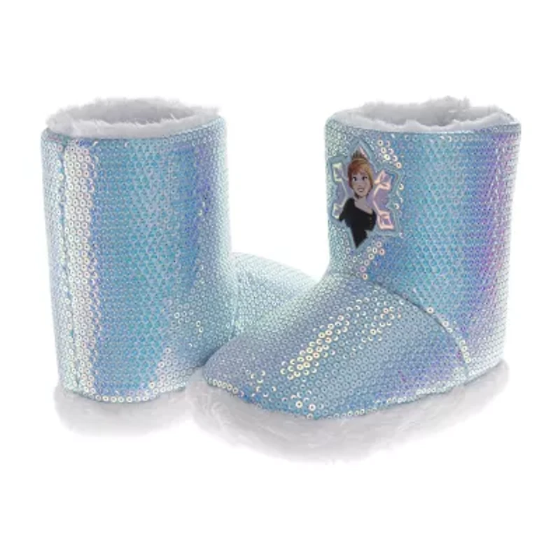 Josmo Toddler Girls Frozen Insulated Flat Heel Snow Boots