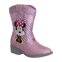 Josmo Toddler Girls Flat Heel Cowboy Boots