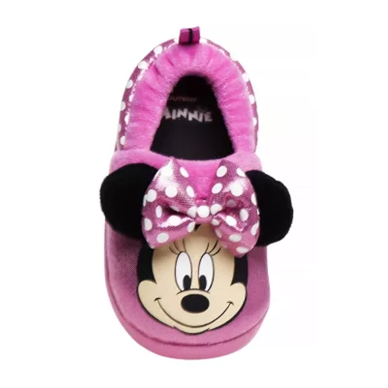 Josmo Toddler Girls Minnie Mouse Slip-On Slippers