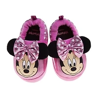 Josmo Toddler Girls Minnie Mouse Slip-On Slippers