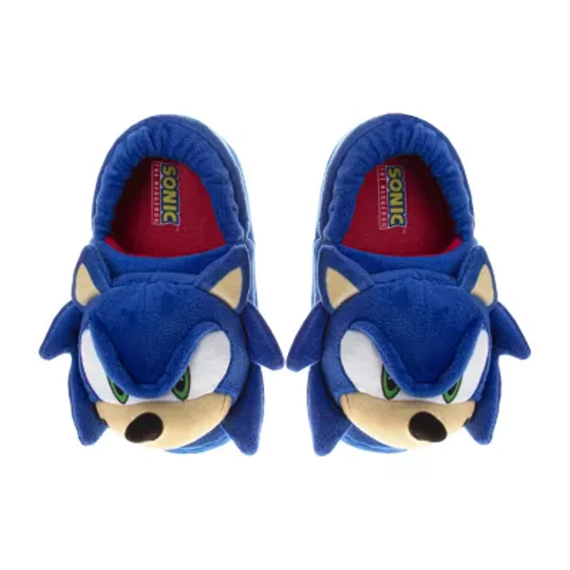 Josmo Sega Sonic The Hedgehog Boys Round Closed Toe Slip-On Shoe