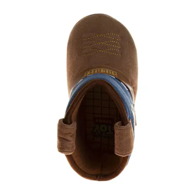 Josmo Pixar Toy Story Boys Woody Bootie Slippers