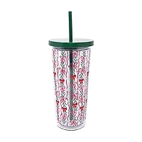 Martha Stewart Acrylic Tumbler with Straw