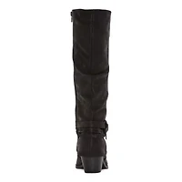 Pop Womens Carmel Block Heel Cowboy Boots