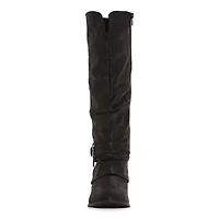 Pop Womens Carmel Block Heel Cowboy Boots