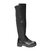 Dirty Laundry Womens Maybellene Chunky Heel Over the Knee Boots
