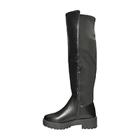 Dirty Laundry Womens Maybellene Chunky Heel Over the Knee Boots