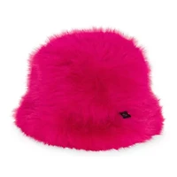 Nanette Lepore Fur Womens Bucket Hat