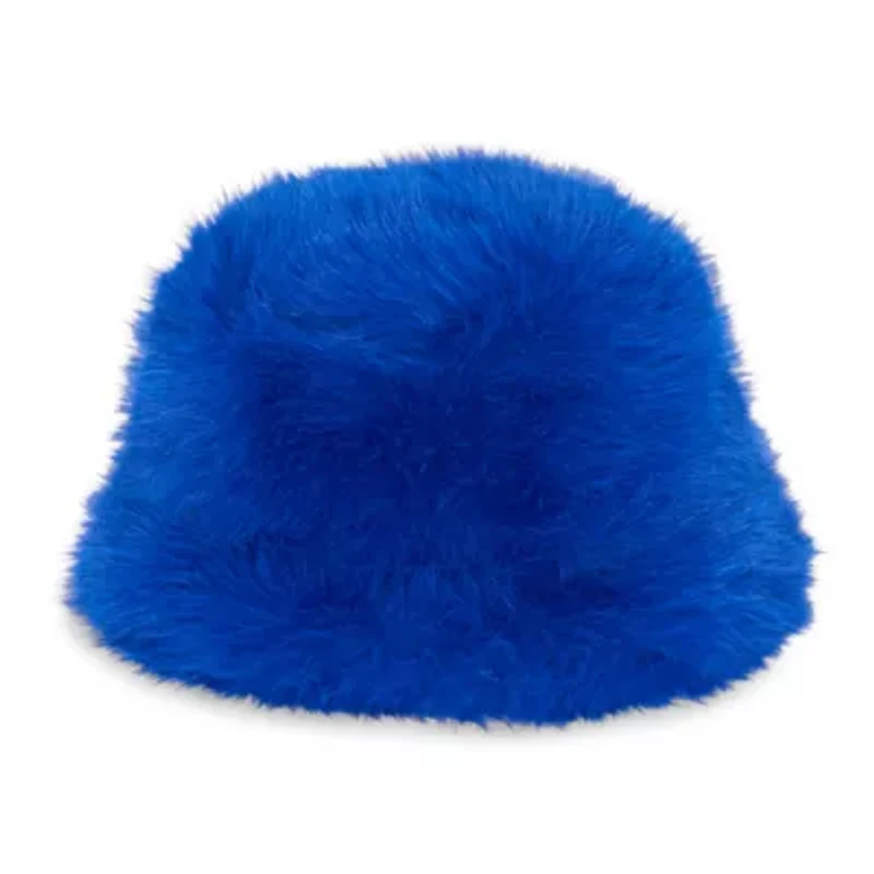 Nanette Lepore Fur Womens Bucket Hat