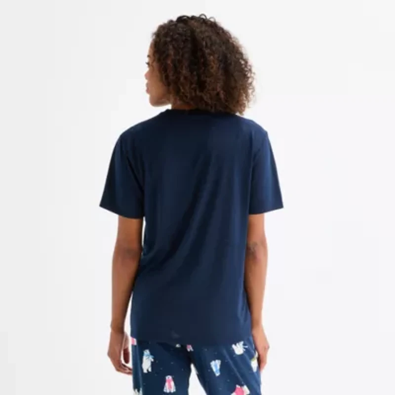 North Pole Trading Co. Unisex Adult Crew Neck Short Sleeve Matching Family Pajama Top