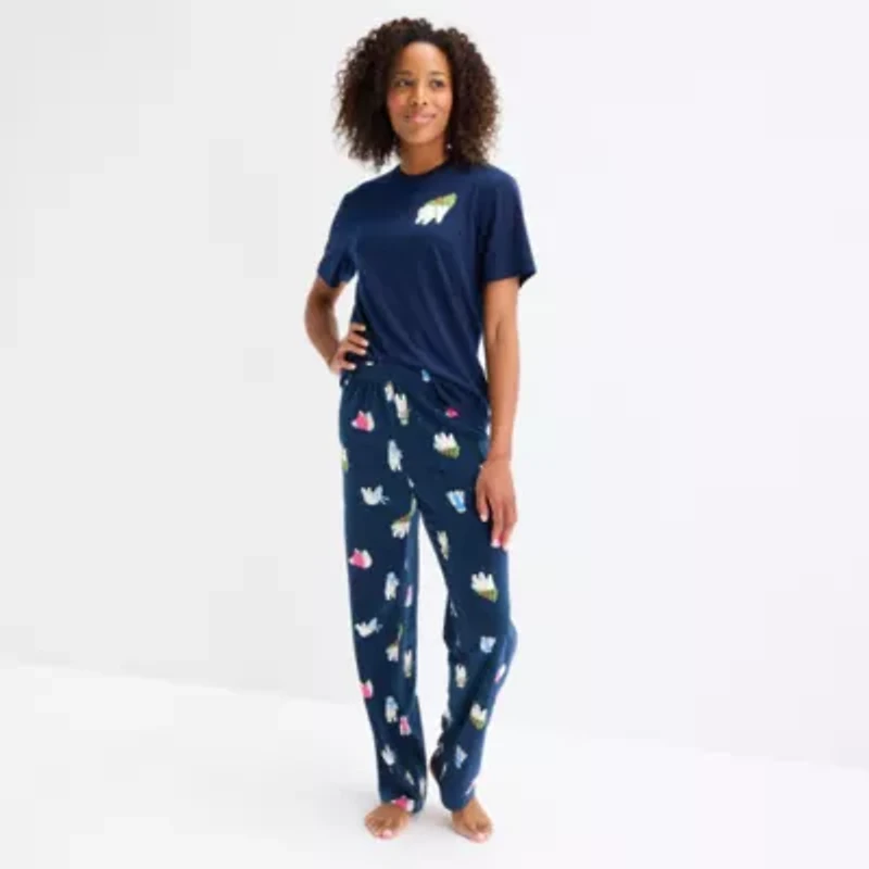 North Pole Trading Co. Unisex Adult Crew Neck Short Sleeve Matching Family Pajama Top