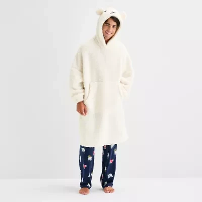 North Pole Trading Co. Polar Bear Unisex Adult Long Sleeve Hoodie