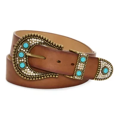 Jessica Simpson Turquoise With Hardware 1 Pair Womens Belt
